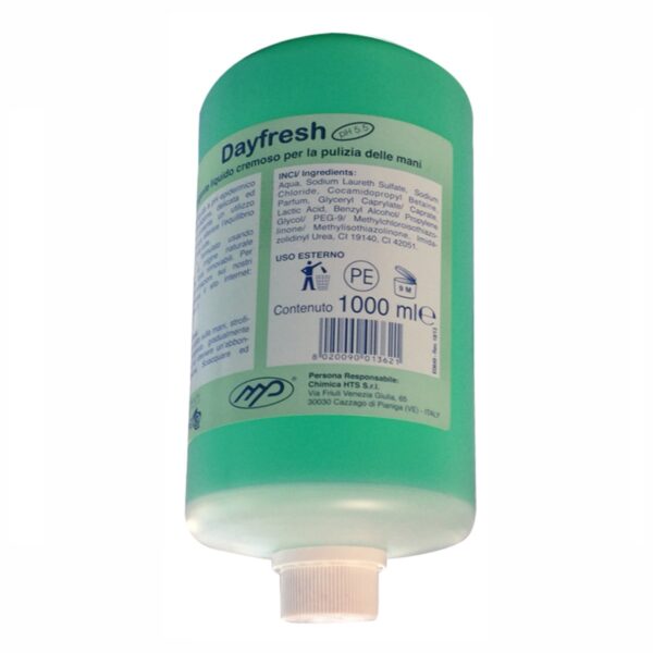 Ricarica cartuccia sapone mani 975 ml Dayfresh (x12)