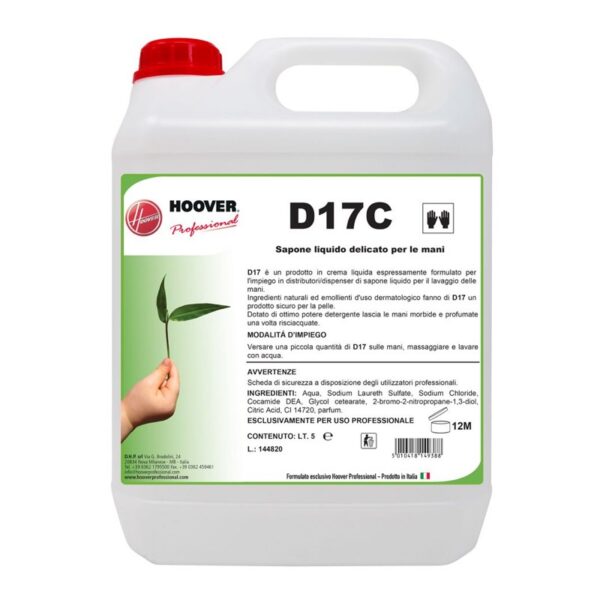 Sapone liquido mani con profumazione intensa D17C (x4)