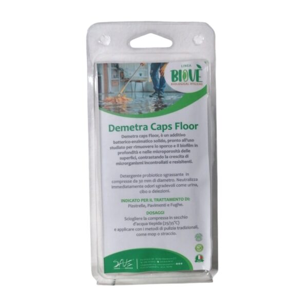 Detergente probiotico pavimenti in compresse Demetra Caps Floor