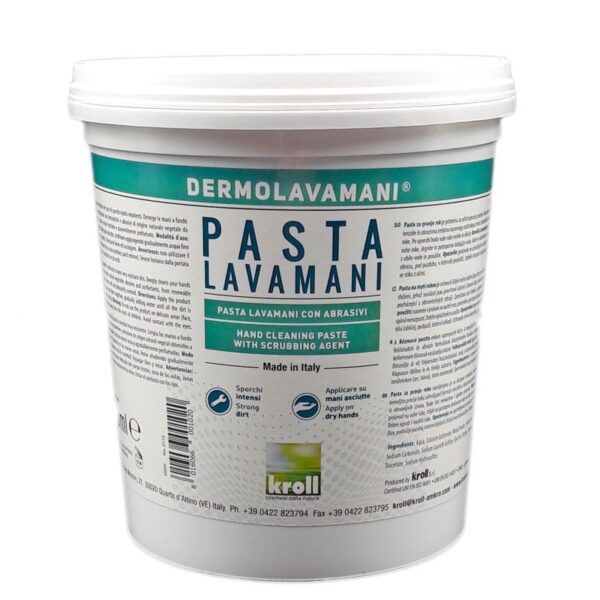 Pasta lavamani con abrasivi Dermolavamani Oktima