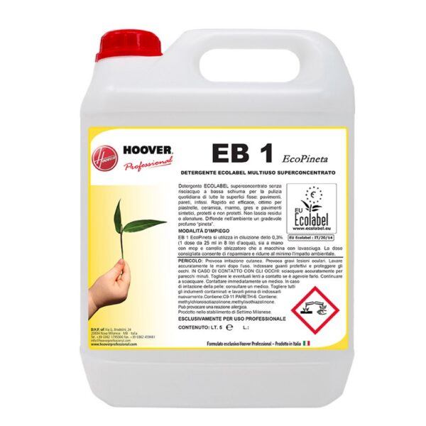 Detergente ecolabel multiuso superconcentrato EB1 ECOPINETA (20 lt)