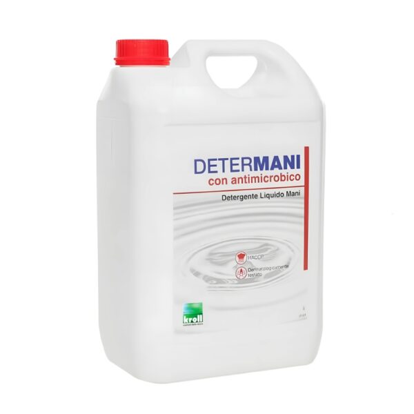 Sapone antibatterico HACCP Determani con antimicrobico (5 lt)