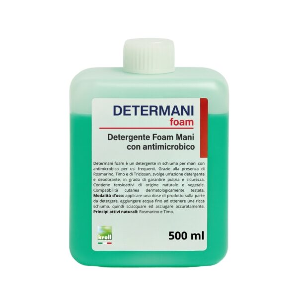 Cartuccia detergente antibatterico HACCP Determani Foam (x12)