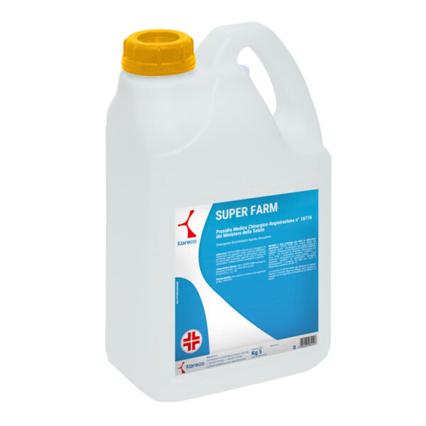 Detergente disinfettante liquido clorattivo Super Farm