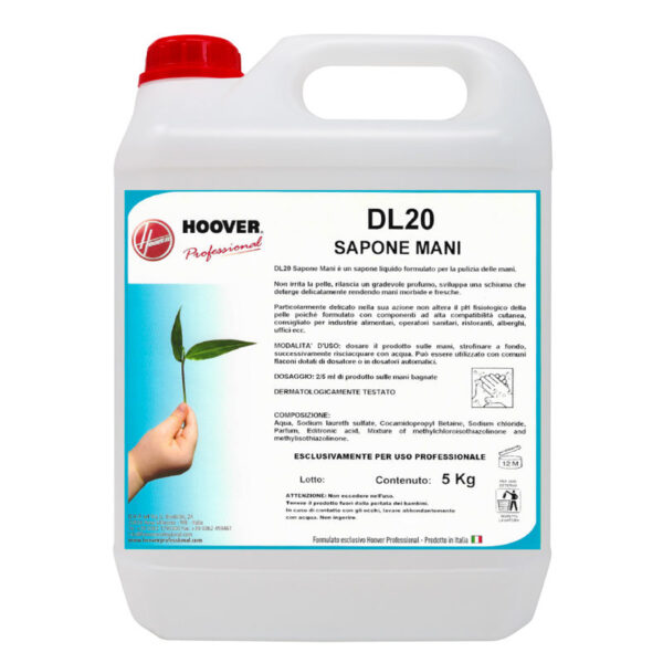 Sapone mani liquido DL20 Hoover Professional