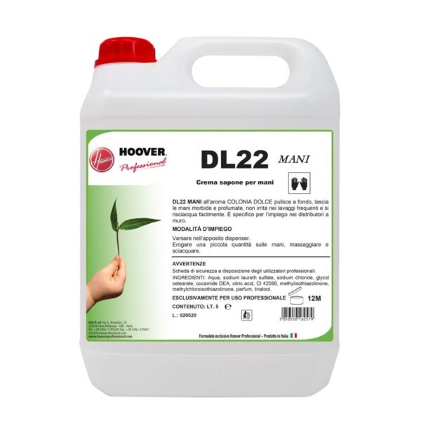 Sapone mani in crema profumata DL22 (20 kg)