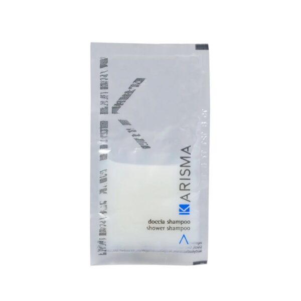 Doccia shampoo in bustina da 10 ml Karisma (100 pezzi)