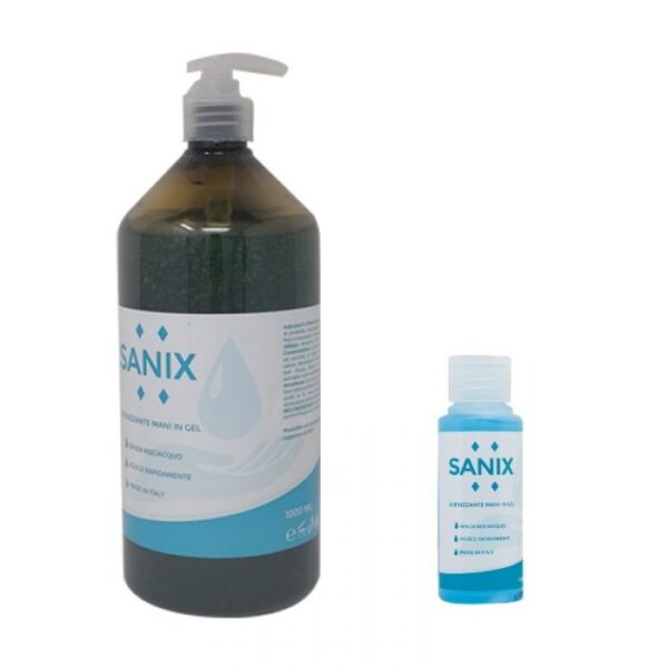 Gel alcolico igienizzante mani Sanix