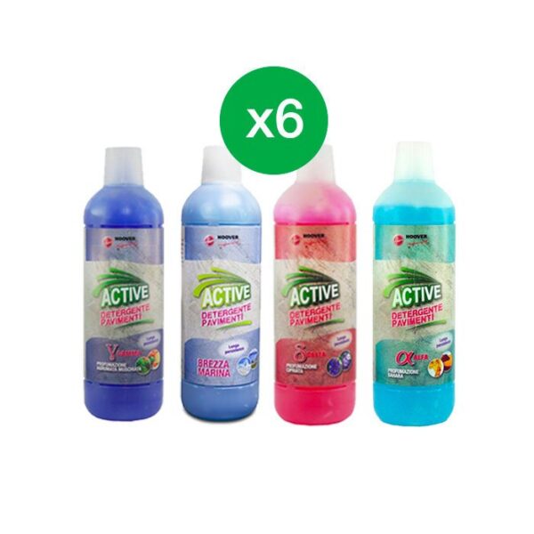 Kit Imprese: 24 Detergenti Pavimenti Active Hoover Professional