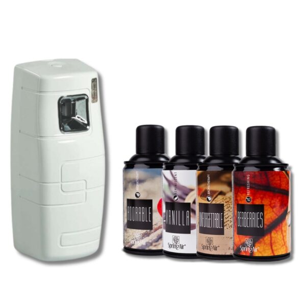 Kit DEO Bagno: dispenser + 4 deodoranti per ambiente