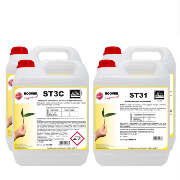 Kit Lavastoviglie Industriale Luxury Hoover Professional