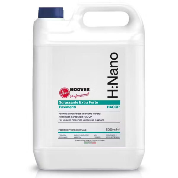 Sgrassante ecologico extra forte pavimenti HACCP Nano (x2)