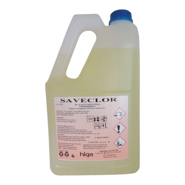 Candeggina antisettica al 6% di cloro attivo (x4 - x8)