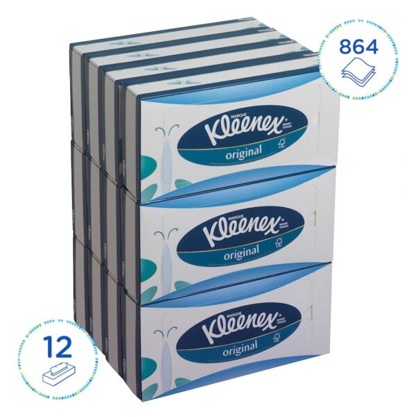 Veline facciali biodegradabili Kleenex 8824